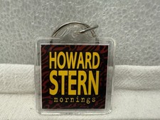 Vintage Howard Stern Mornings 92.3 K-Rock NY Radio Station Key Chain Vintage Howard Stern Mornings 92.3 K-Rock NY Radio Station Key Chain