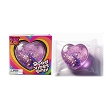 Heart Shaped Soft Squishy Gel Fidget Toy Stress Relief Sensory Toy 1pc