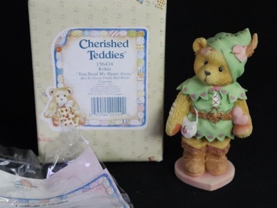 156434 Robin Cherished Teddies, mit Schachtel, Figur Figur 1995. Von...