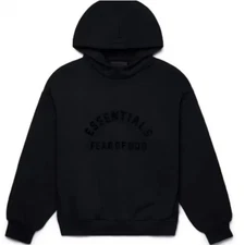 Essentials Fear Of God Jet Black XXL