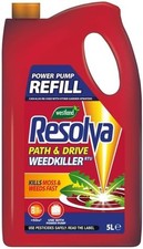 Resolva Path &Drive Weedkiller 5L Power Pump Refill RTU Dlab 5.44 per litre