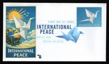 #6104 International Peace, DC Cachets, Digital Color **ANY 5=FREE SHIPPING**