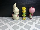 3 figures strawberry shortcake,lucy lemon,Hopsalot Bunny Apricot BLEMISH LOT — photo 4
