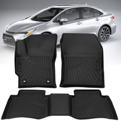 Fit For 2020-2025 Toyota Corolla All Weather TPE Floor Mats Protection Liners