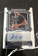 2022-23 Panini Prizm - Rookie Penmanship Kenneth Lofton Jr. #RP-KLM (AU, RC)