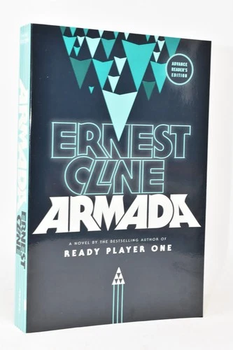 ✎✎SIGNED ADVANCE REVIEW COPY✎✎ARMADA  AUTOGRAPHED Ernest Cline NEW