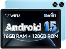 Tablet 10 Inch, Android Tablet with Octa-Core Processor, 16GB RAM 128GB ROM 1 TB