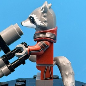LEGO: Rocket Raccoon (SH0090) - From Marvel Set 5002145 (2014) - RETIRED! HTF!