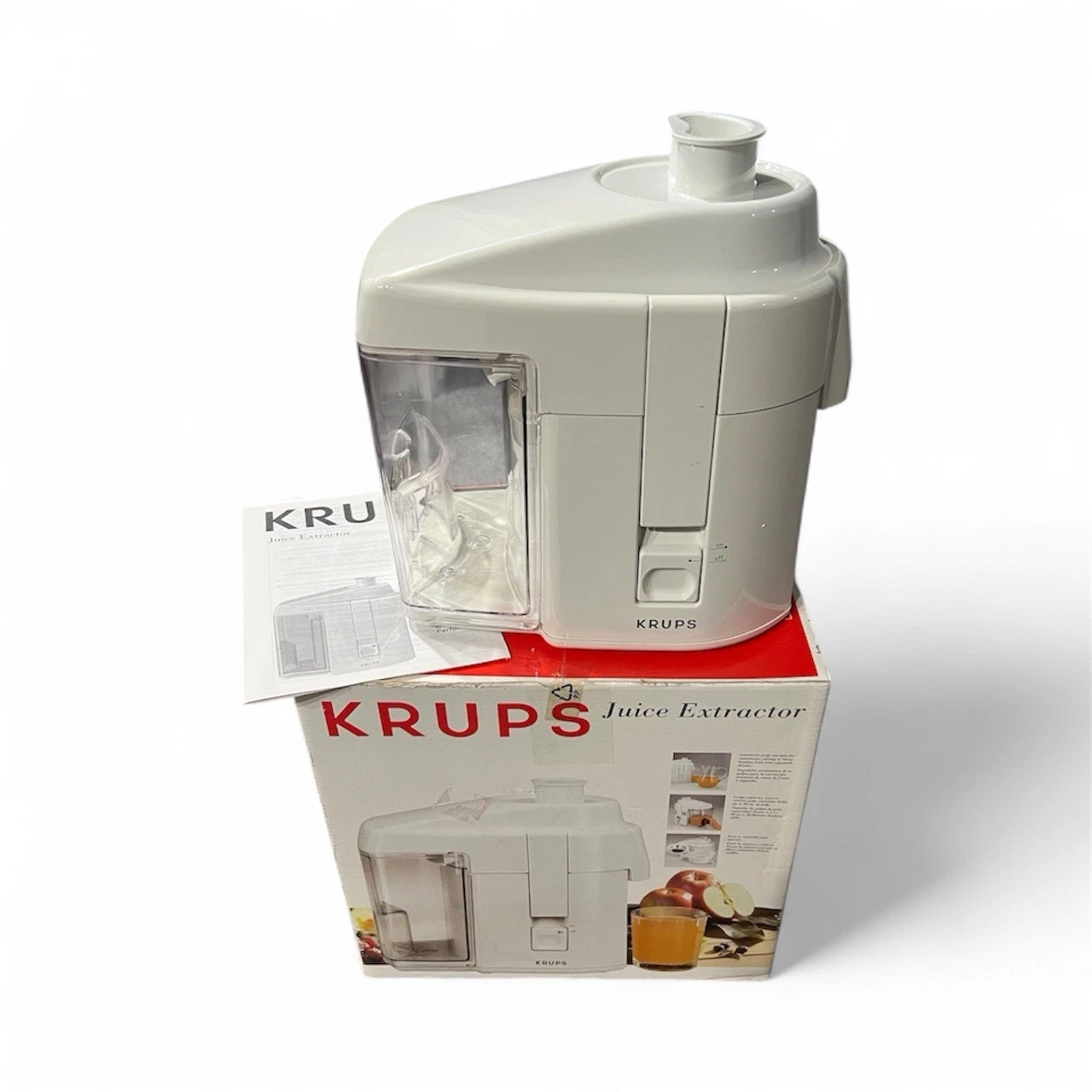 KRUPS Model 267 Juice Extractor 2-Speed Fruit Vegetable Juicer