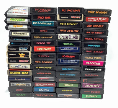 Atari 2600 Games YOU PICK | Clean & Tested Cartridges | We Combine Shipping