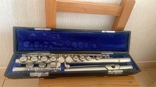 YAMAHA YFL-23 Concert Flute Silver Plated 16-Key C Flute with Case