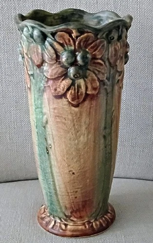 VINTAGE WELLER POTTERY FLEMISH VASE