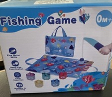 Magnetic Fishing Game For Toddlers - Montessori Fine Motor Toy With Sorting Cups
