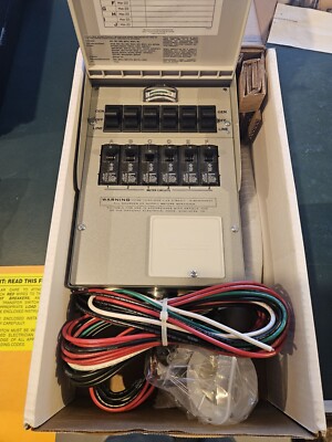 Ecoflow Manual Transfer Switches For Portable Generators (Cat. No. 306A1-ECO)