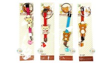 Set 4 iTems RARe RILAKKUMA Keychain - Limited Edition by San-x