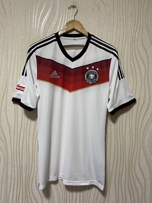 GERMANY 2014 2015 HOME FOOTBALL SHIRT SOCCER JERSEY ADIDAS G87445 sz M MENS