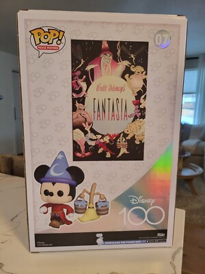 DISNEY 100 ⭐️ SORCERERS APPRENTICE MICKEY With Broom 07 🔥 NEW