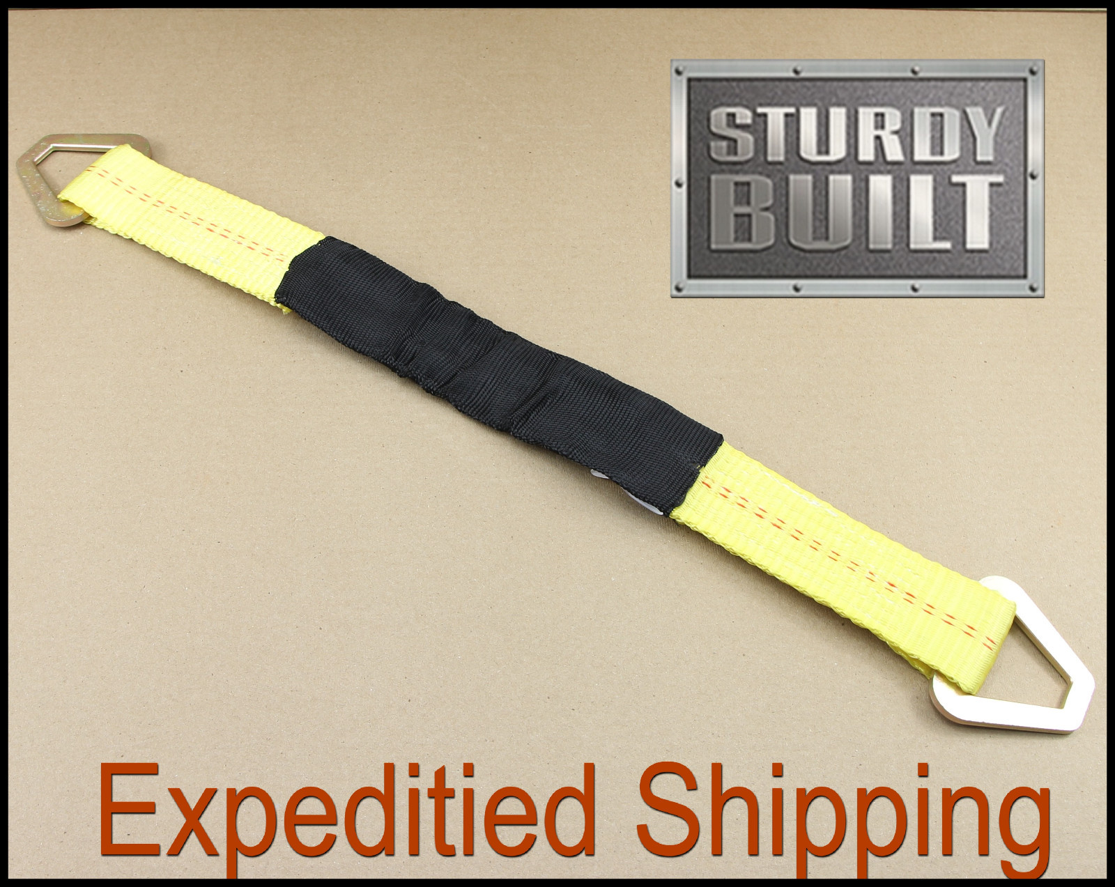 2x 24" Axle Straps Car Trailer Hot Rod Tow Truck Off Road 4x4 Tie Downs