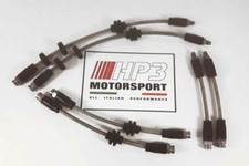 LANCIA DELTA III FIAT BRAVO II KIT 6 TUBI FRENO TRECCIA AERONAUTICI SPORTIVI HP3