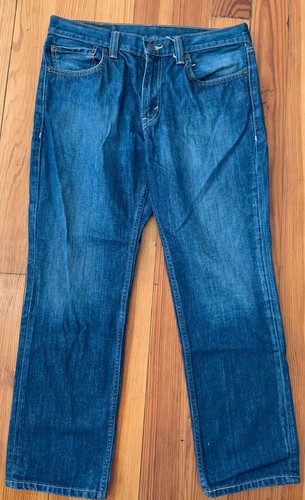 Levis 511 Dark Wash Blue Jeans sz 34 x 