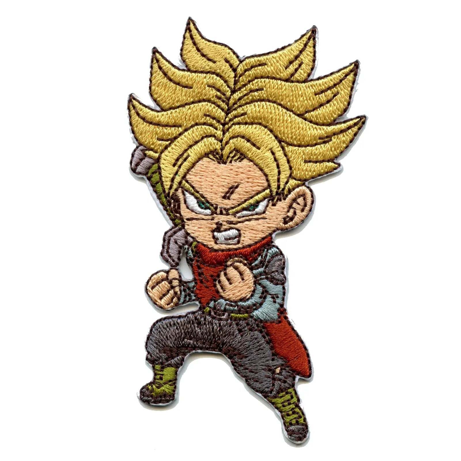 Oficial Dragon Ball Z Futuro Bañadores Personaje Anime Parche Bordado