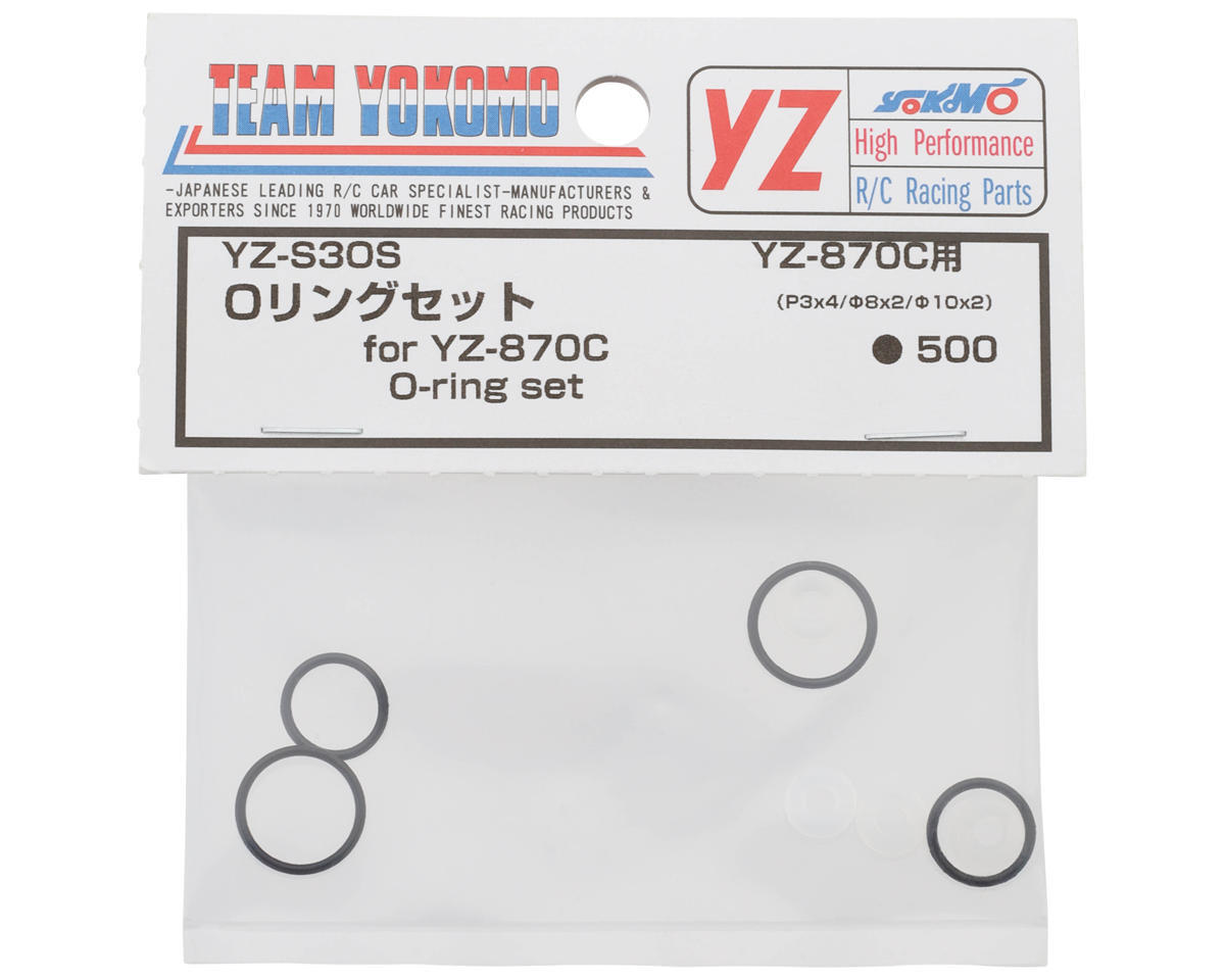 Yokomo 870C Super Dog Fighter Shock O-ring Set (P3x4/8x2/10x2