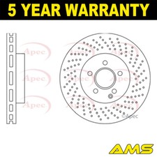 Fits Mercedes E-Class 2008-2016 C-Class 2007-2016 Brake Disc Front AMS