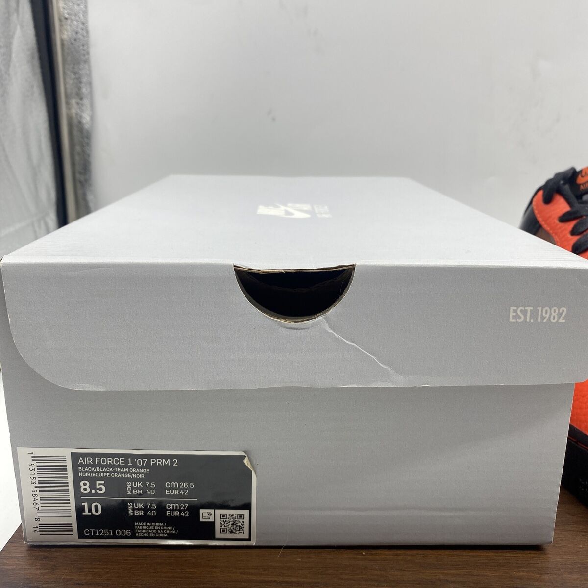 Nike Air Force 1 Low Shibuya Halloween Orange Black See Nike Air Force 1 Low Shibuya Halloween Orange Black See