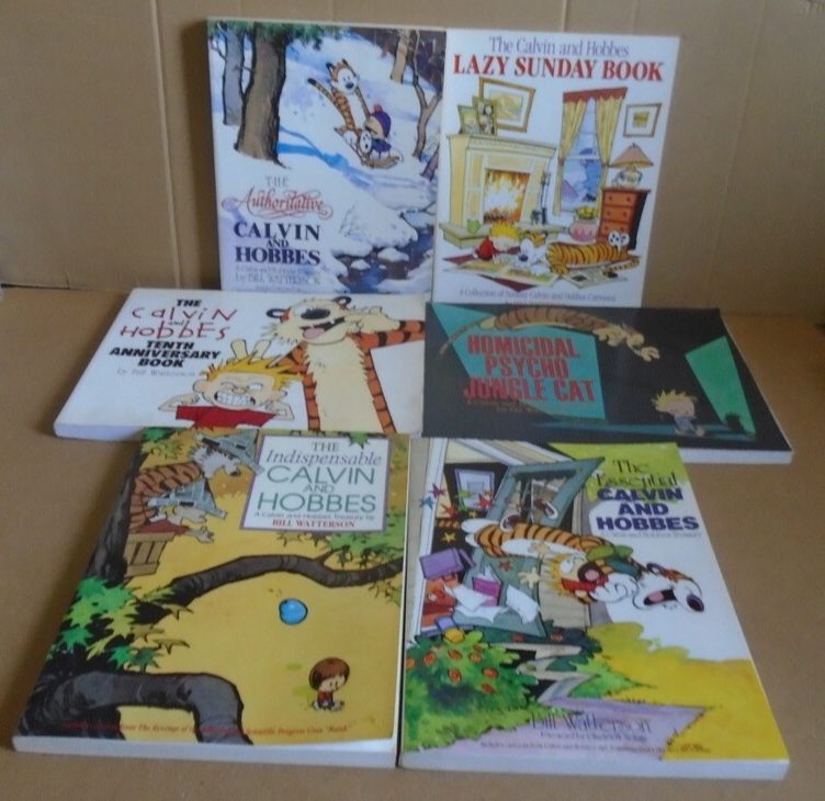 A Calvin & Hobbes Collection by Bill Watterson Paperback Comic