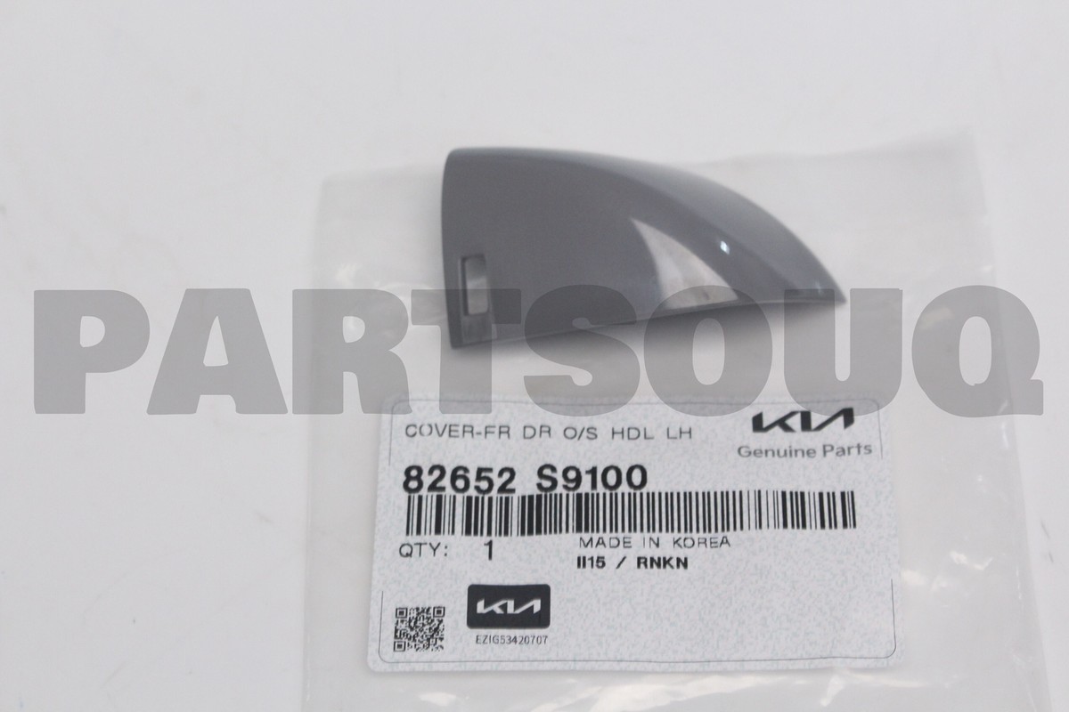 82652S9100 Genuine Hyundai / KIA COVER-FR DR O/S HDL | eBay