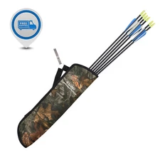 Multi-Purpose Bow Hunting Quiver, Waist & Shoulder Arrow Pouch