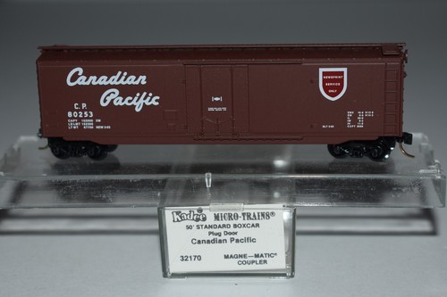 Coche de carga Kadee Canadian Pacific 50' escala N puerta única 80253 C46695 | Zustand: Used
