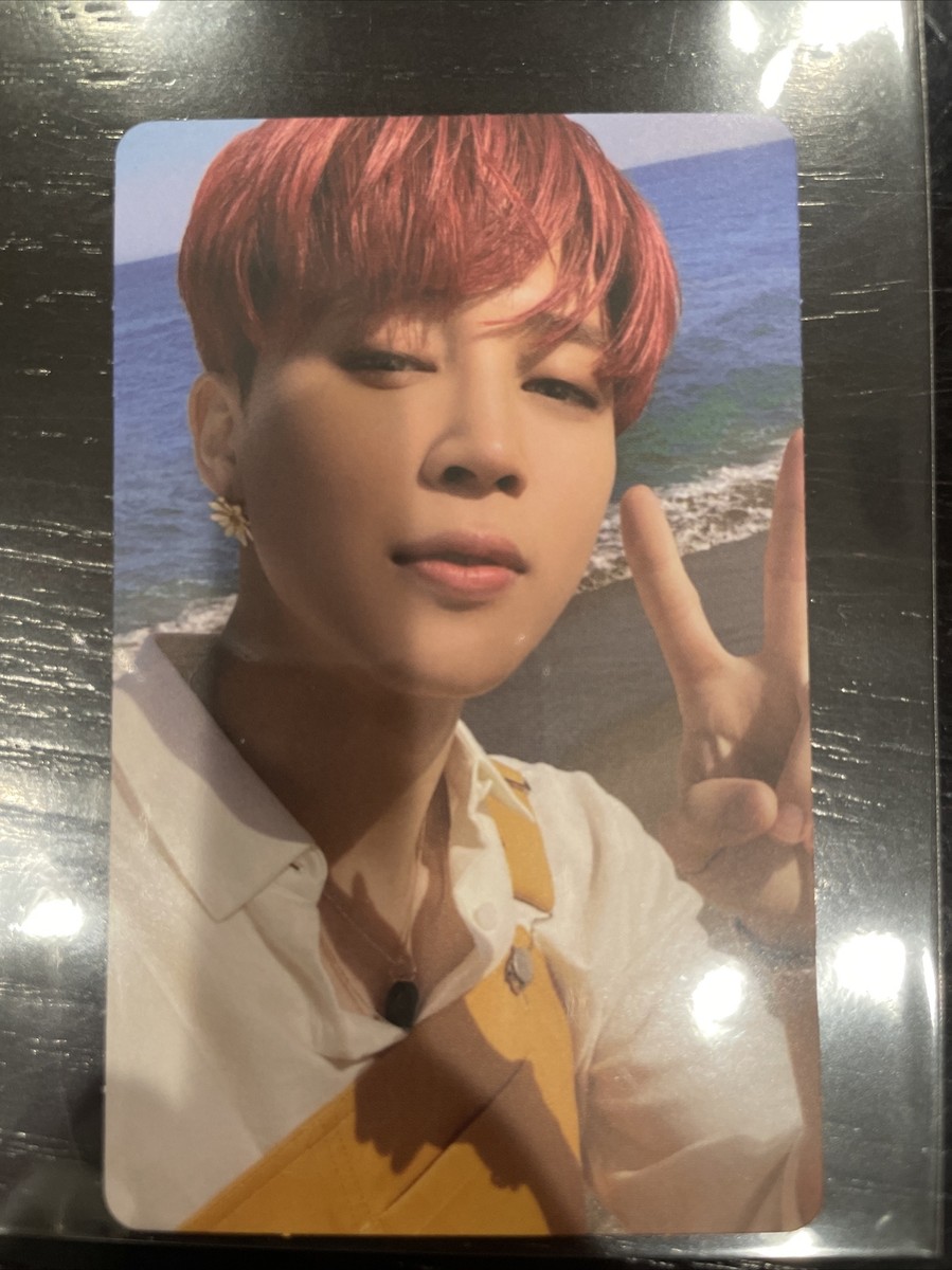 BTS OFFICIAL Butter Single Peaches Orange Version JIMIN Photocard