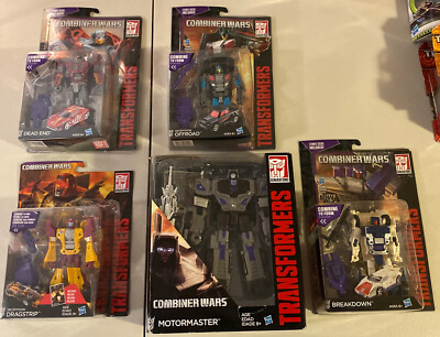 Hasbro Transformers Menasor All 5 Stunticons 100% Complete & Excellent Condition