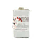 Acetone GRP Tool Cleaner. Cleans Resins and Fibreglass. 100% Pure. 1 Litre