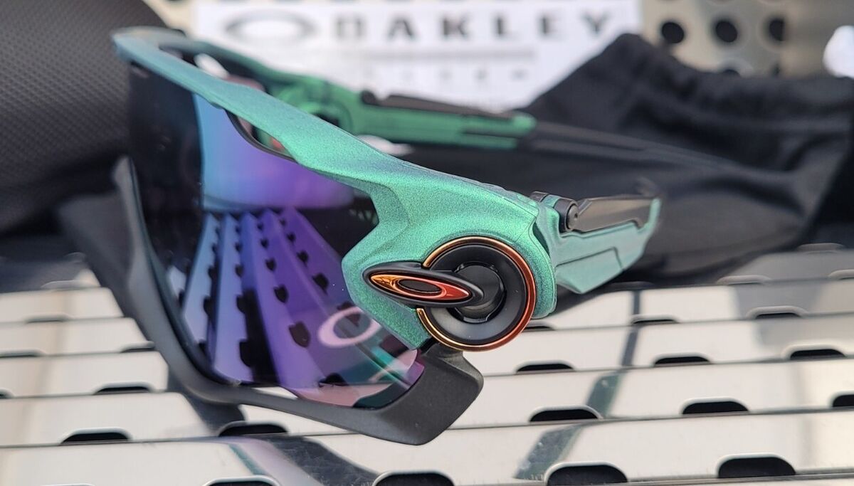 New Oakley JAWBREAKER 9290-7731 Sunglasses Spectrum Gamma Green w/ Prizm Rd  Jade