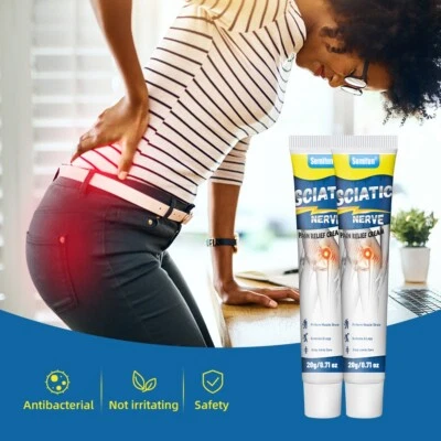 SUMIFUN 20g New Sciatica Pain Relief Herbal Cream Body Joint Care Piriform Muscle Strain