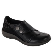 Aetrex Karina Leather Monk Strap Shoe 726344-J