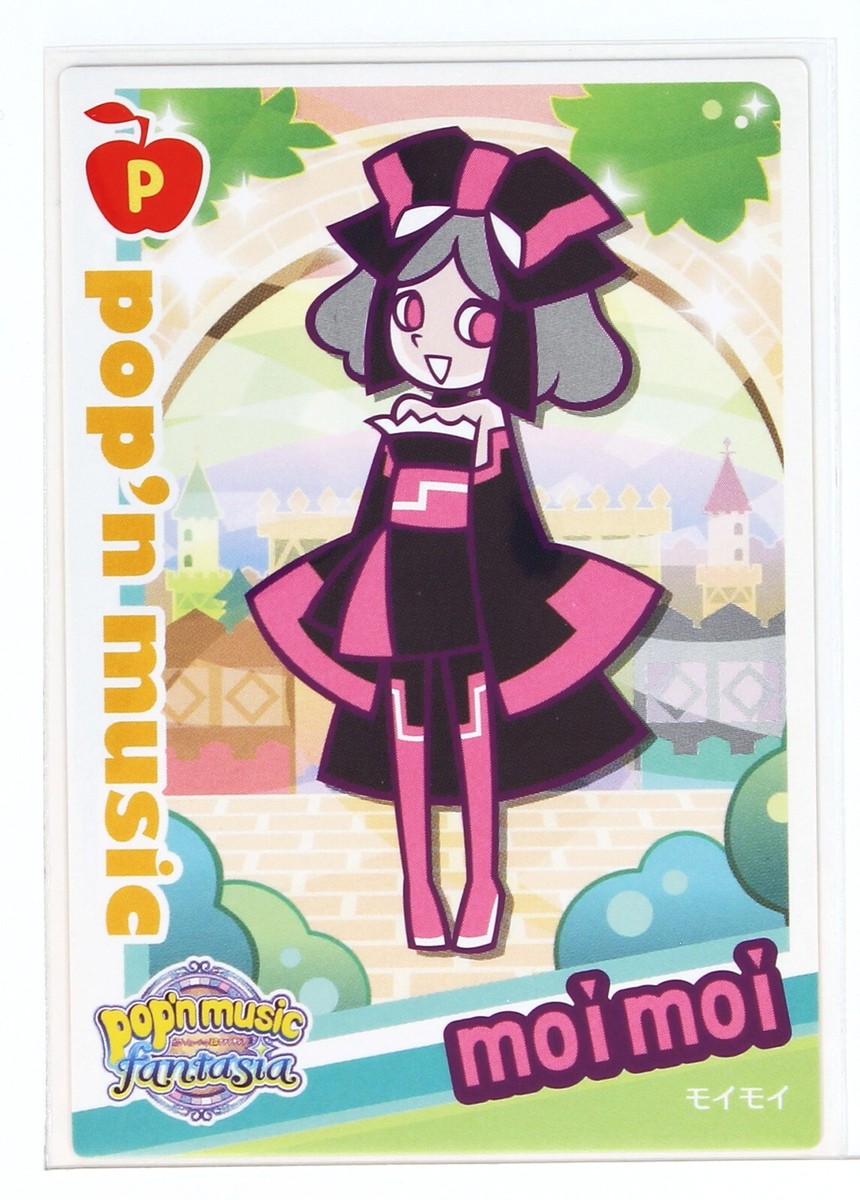 Pop'n Music Card PF20N056 Moimoi Konami Japan Game Character | eBay
