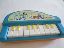 Vintage 1980's TOMY Little Player Piano, Gently used, works 