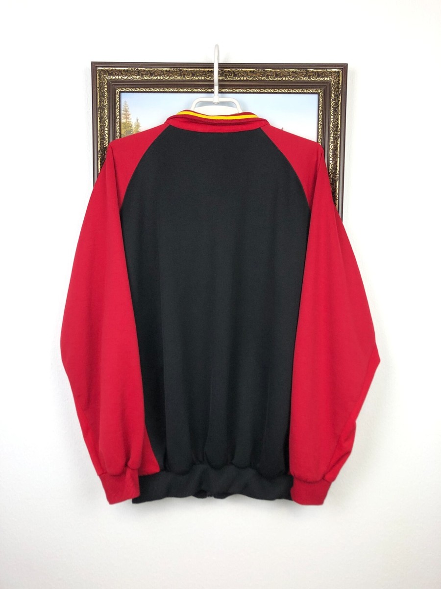Vintage 90's Adidas Bayer 04 Leverkusen Football Jacket Soccer