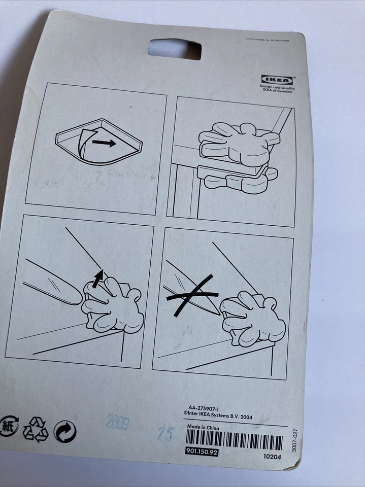 Juego de 8 protectores de esquina Patrull blanco IKEA       Foto 3 de 4