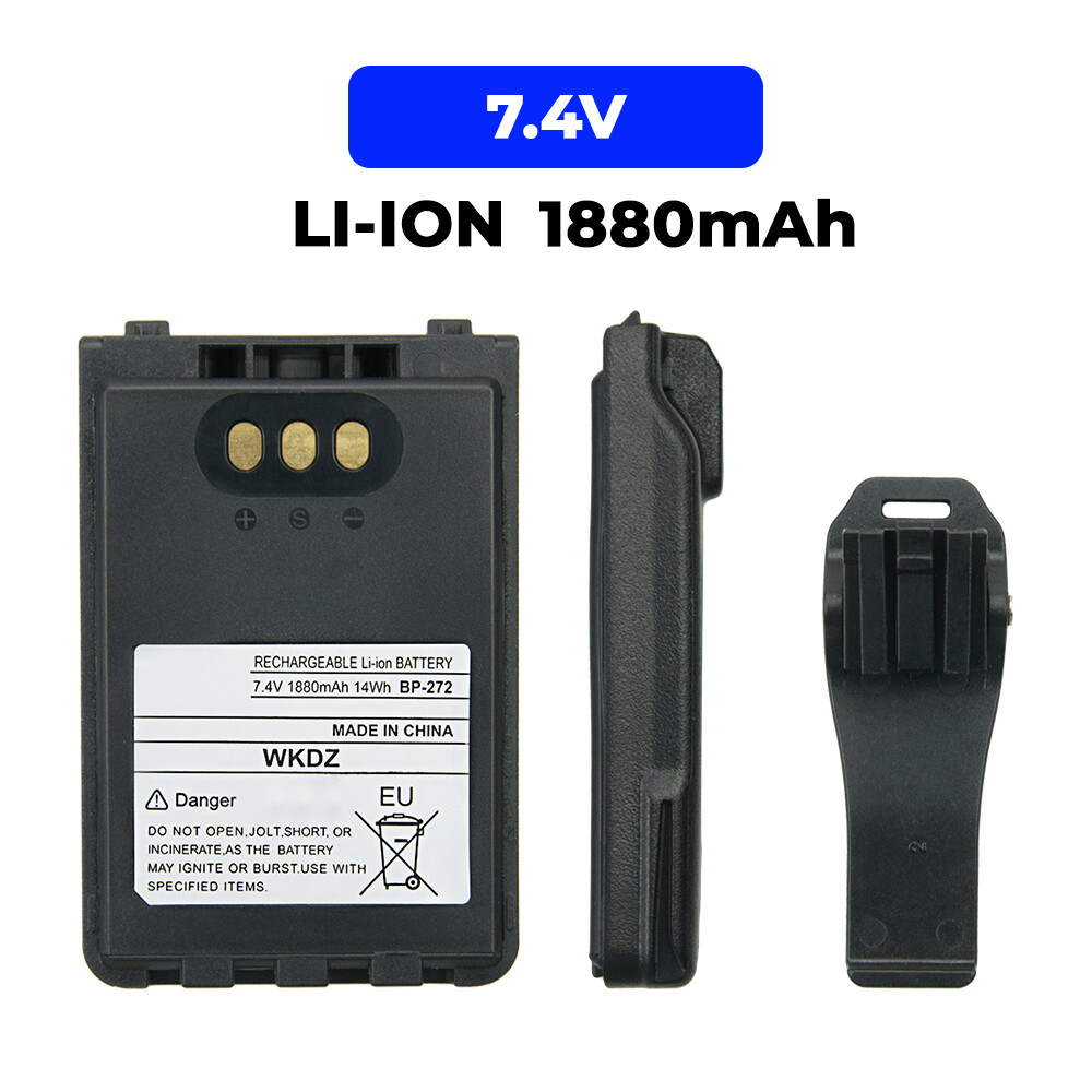 100PC BP-272 1880mAh Li-ion Battery for ICOM Radio IC-705 ID-31A