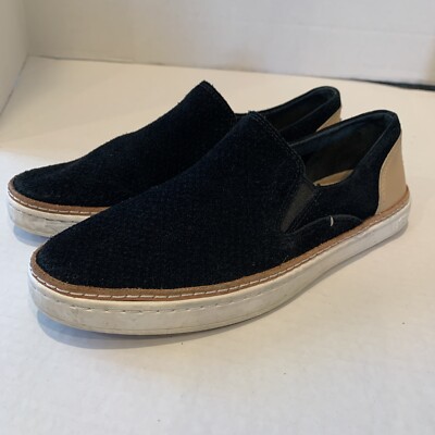 UGG Black Suede Slip-On Shoes Ugg M Tasman Gtx Suede Slip-On – Ellie Belle main image 3