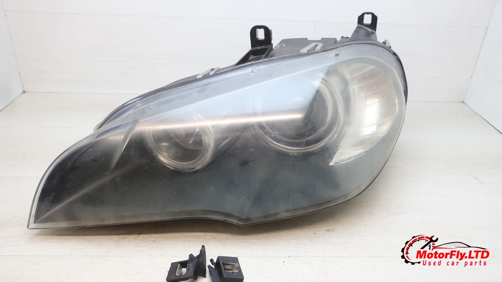 BMW X5 Series E70 Halogen Left Side Complete Headlight OEM 7158931 