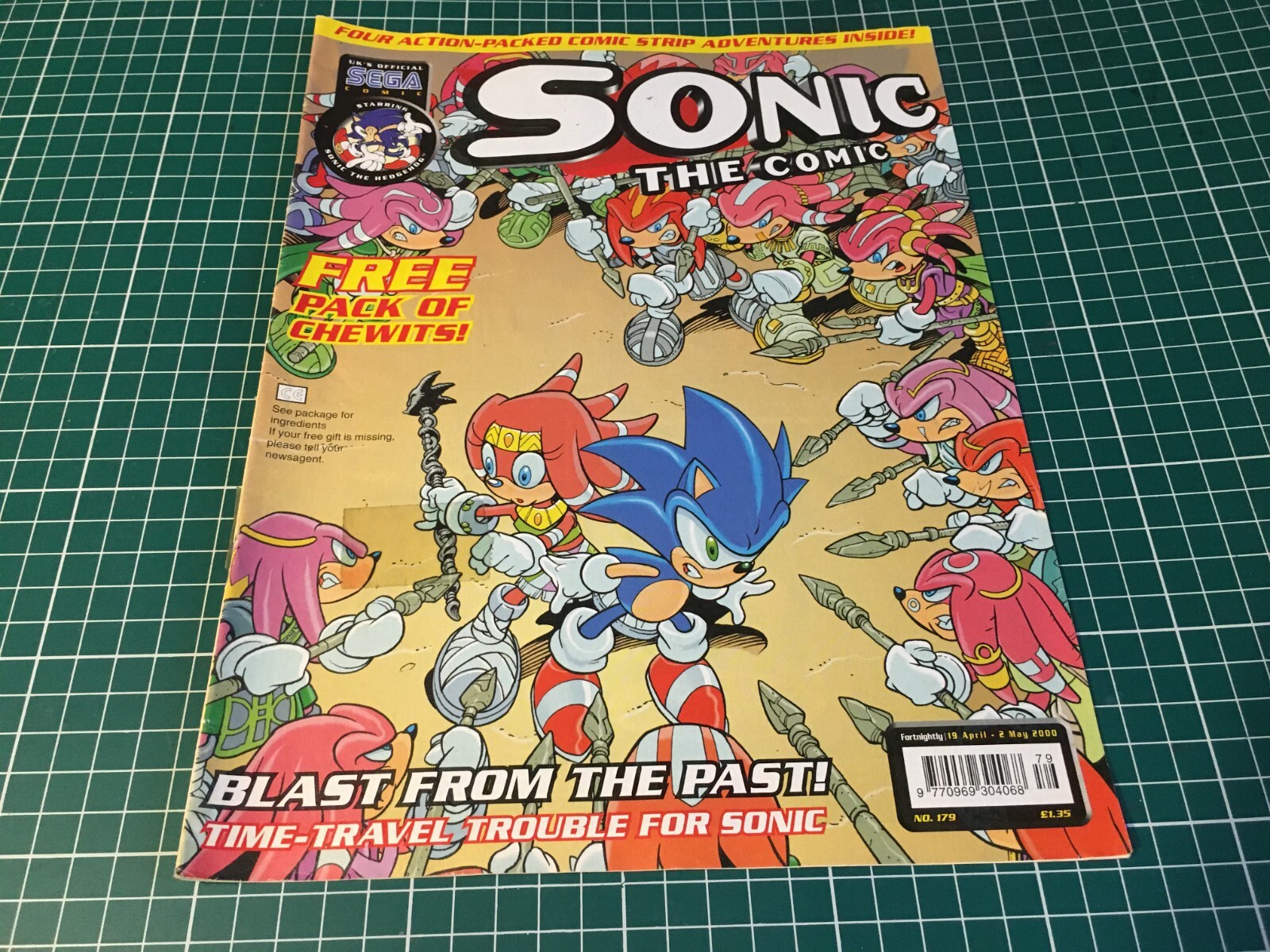 Sonic the Comic 187 A, Aug 2000 Comic Book by Fleetway