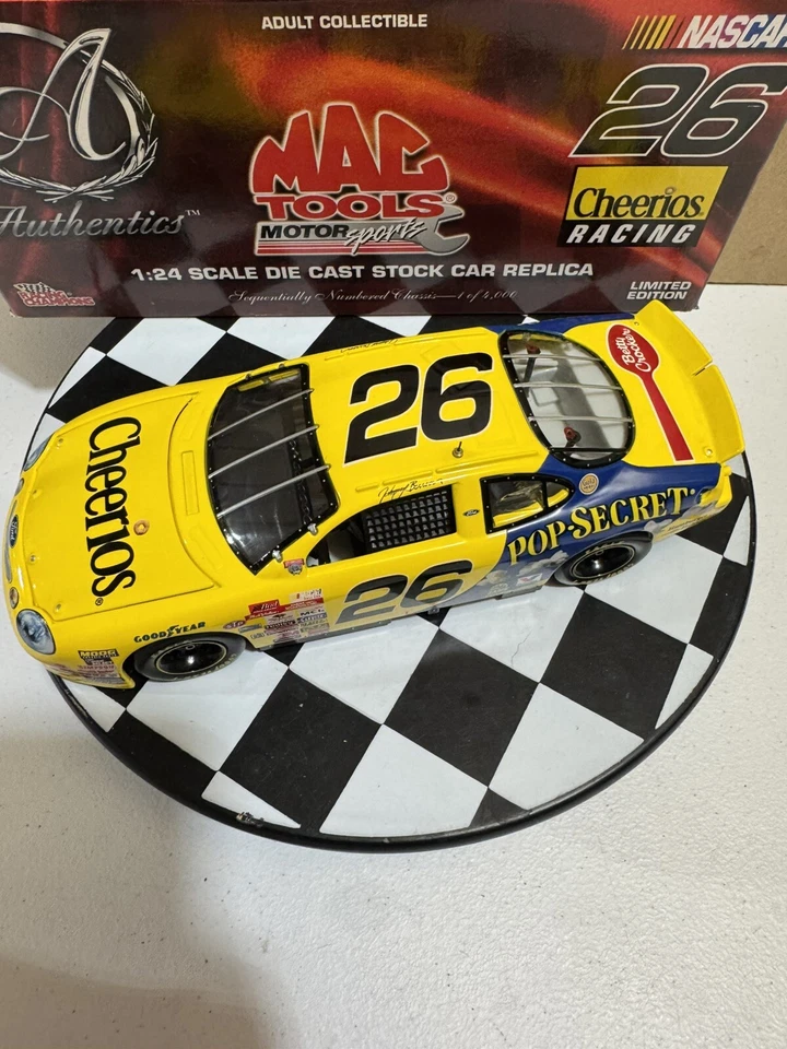 Johnny Benson #26 Cheerios 1/24 1999 MAC Tools /RC Premier Diecast - Image 2 of 4
