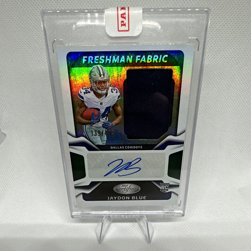 Panini 2025 Certified Jaydon Blue Cowboys Freshman Fabric Mirror Auto /149