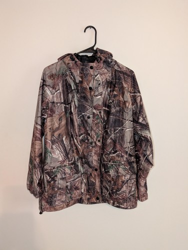 RedHead For Her Squaltex II BONE-DRY Waterproof Hunting Rain Jacket M Camo