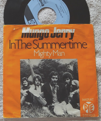 Single: Mungo Jerry - In the summertime, 1970, orange Cover!!